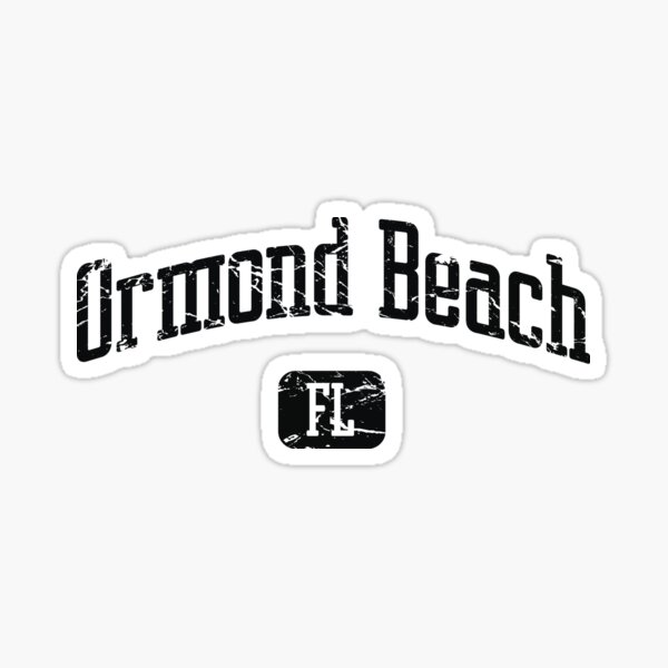 Ormond Beach Stickers Redbubble