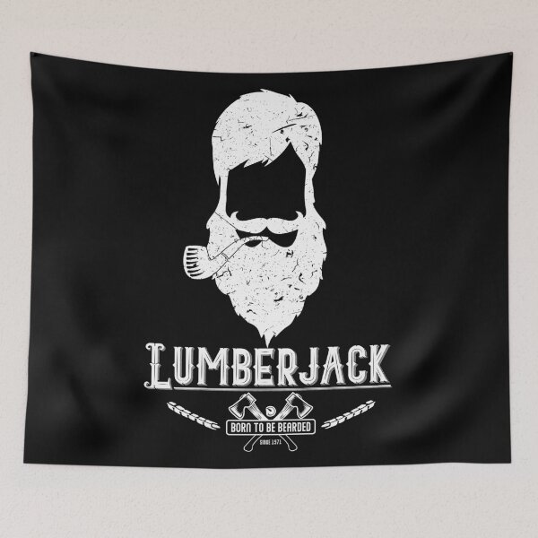 Item preview, Lumberjack - born to be bearded designed and sold by netrok.
