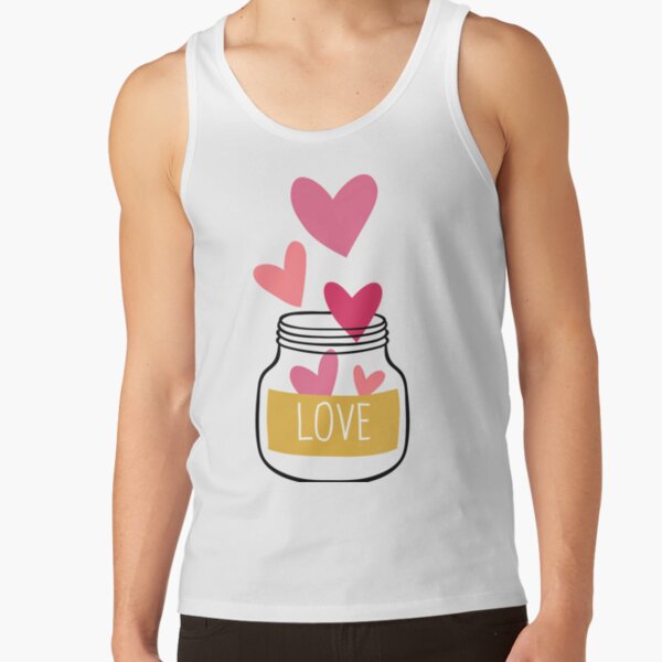 Skylar Heart Tank  Heart tanks, Heart tank top, Heart print