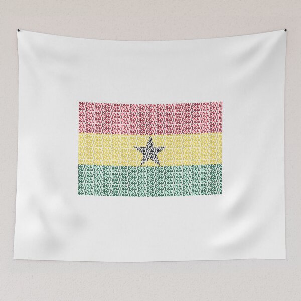 Item preview, Ghanaian DNA Nationality Flag design designed and sold by GetItGiftIt.