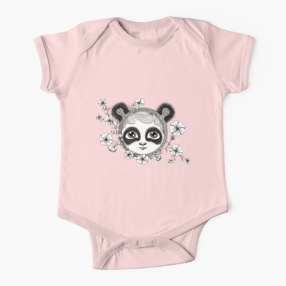 She's got panda eyes Baby One-Piece