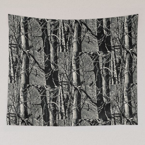 Item preview, Mono chromatic treebranches in the morning designed and sold by fryday13.