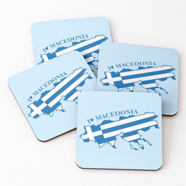 Item preview, Macedonia flag map designed and sold by Lefteris Betsis.