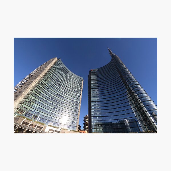 skyscrapers in milan Photographic Print