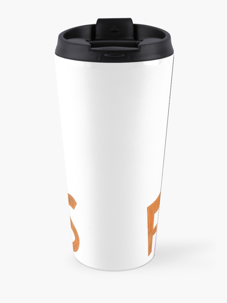Thumbnail 4 of 5, Travel Coffee Mug, New Fangles band and logo designed and sold by TheNewFangles.