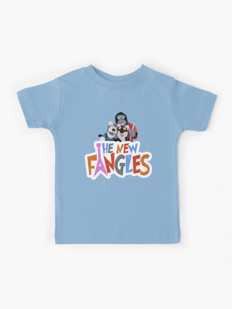 Thumbnail 1 of 2, Kids T-Shirt, New Fangles band and logo designed and sold by TheNewFangles.