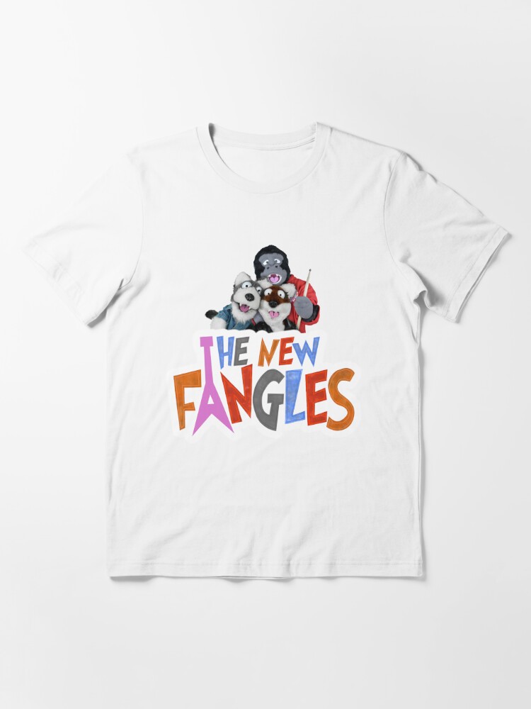 Essential T-Shirt, New Fangles band and logo designed and sold by TheNewFangles