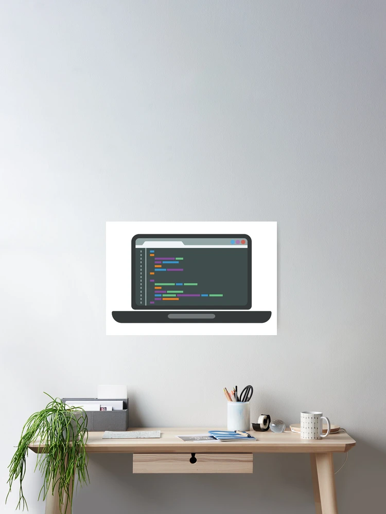 Thumbnail 2 of 3, Poster, Programming Code Developer designed and sold by D3mon98.