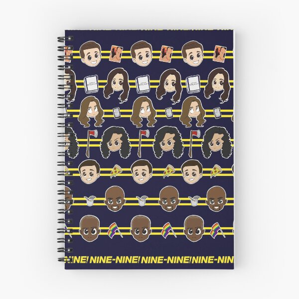 Item preview, Brooklyn 99 repeat pattern designed and sold by stagedoormerch.