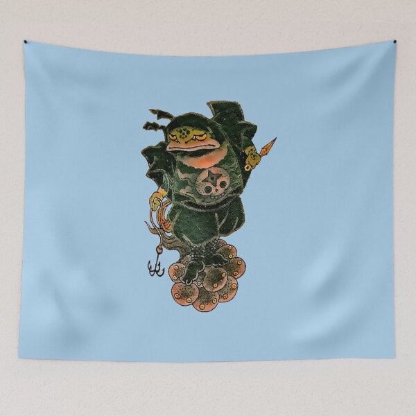 Item preview, Frog With Grapple Rides Tadpoles designed and sold by VictorIos.