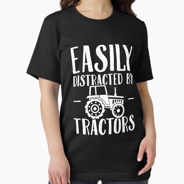 Aperçu de l'œuvre Facilement distrait par les tracteurs - Agriculture créée et vendue par Captain Mood.