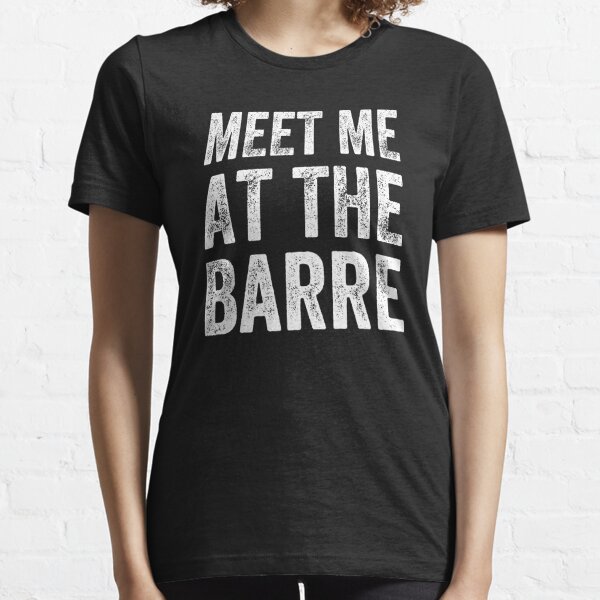 Barre is My Happy Place Barre Sweatshirt Barre Shirt Funny Barre Shirt Barre  Lover Gift Barre Clothes Barre Workout 