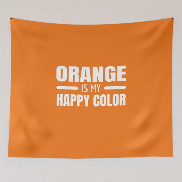 Item preview, Orange is my Happy Color Netherlands Holland Dutch designed and sold by Team150Designz.