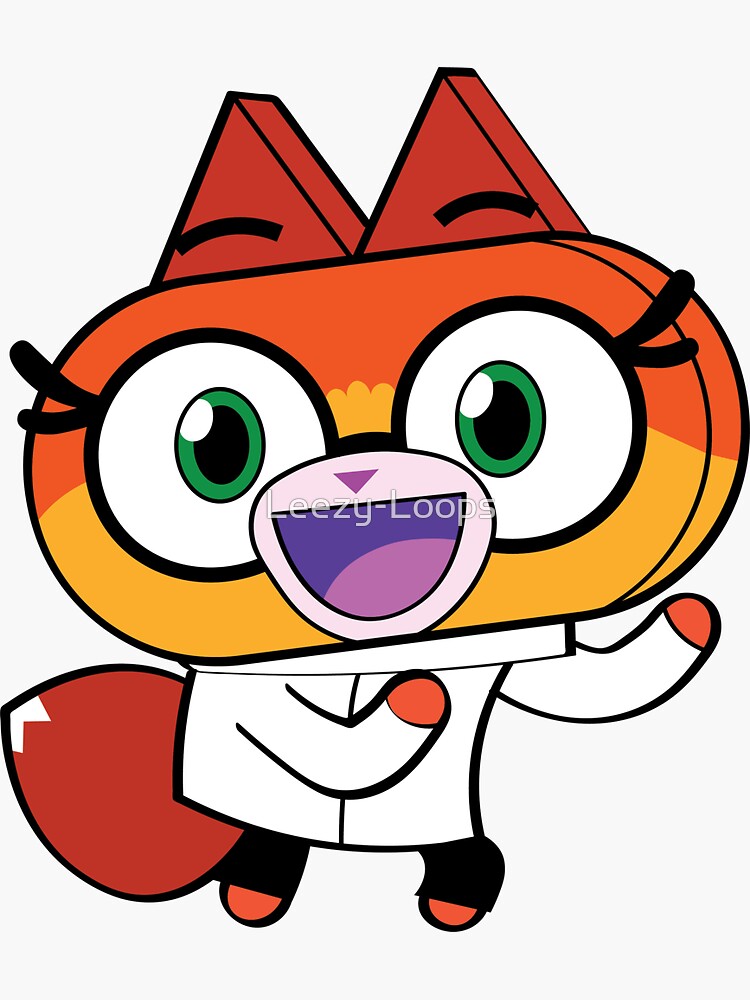 "Dr. Fox Unikitty" Sticker by Leezy-Loops | Redbubble