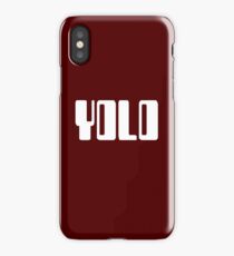 'YOLO' by Chillee Wilson iPhone Case