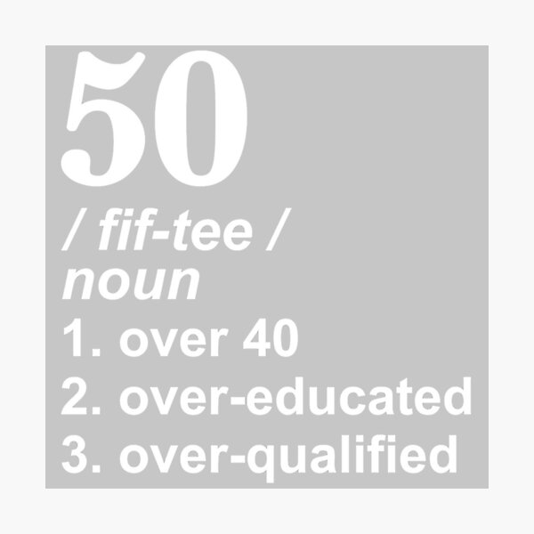 Item preview, 50th Birthday Definition designed and sold by CoolYule.
