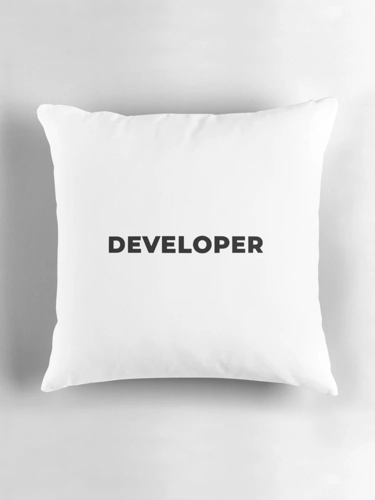 Thumbnail 3 of 4, Pillow, Developer (Inverted) designed and sold by developer-gifts.