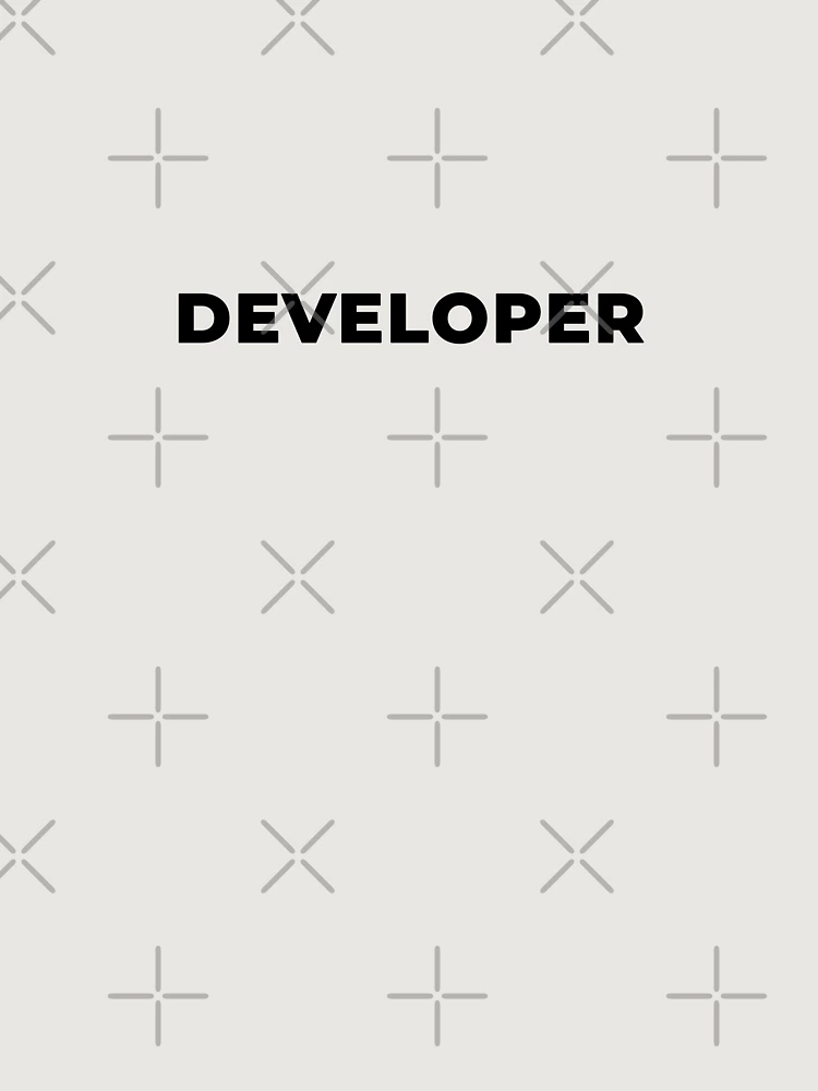 Thumbnail 6 of 6, Premium Oversized Hoodie, Developer (Inverted) designed and sold by developer-gifts.