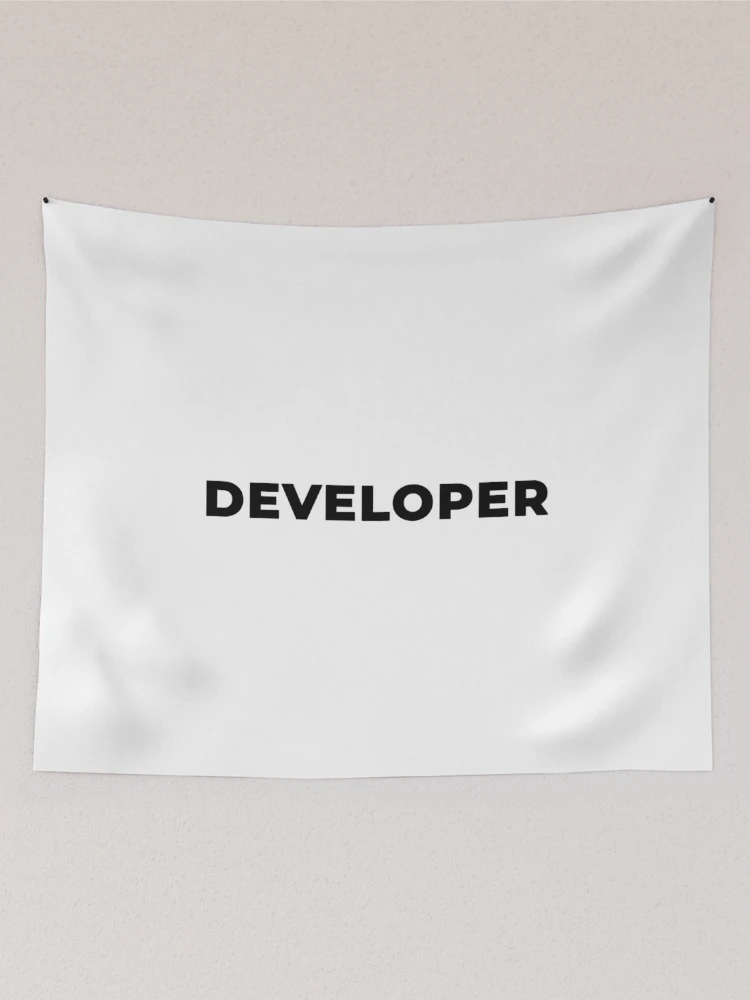 Thumbnail 2 of 3, Tapestry, Developer (Inverted) designed and sold by developer-gifts.