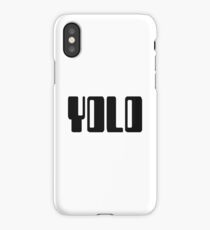 'YOLO' by Chillee Wilson iPhone Case