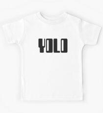 'YOLO' by Chillee Wilson Kids Tee