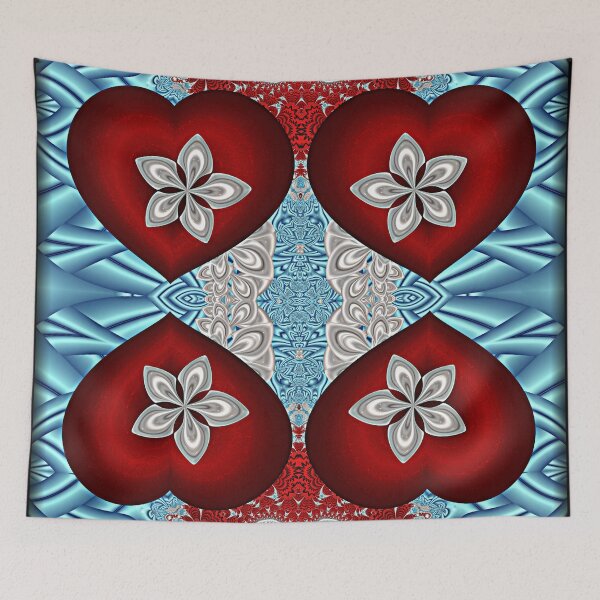 Item preview, Blooming Hearts... designed and sold by Roz Rayner-Rix.