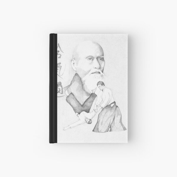Aikido's Founder, Morihei Ueshiba Hardcover Journal