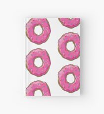 Pink Iced Donut Hardcover Journal
