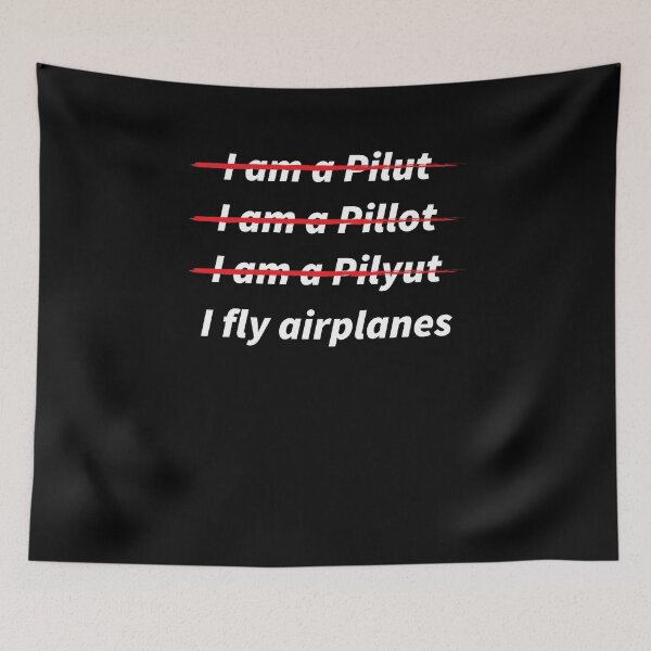 Item preview, I am a Pilot, I fly Airplanes designed and sold by Amber Aviation Lover.