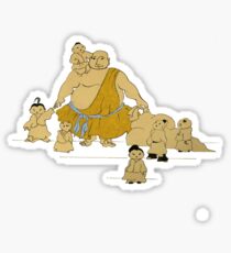 LE BONZE AU SAC DE TOILE Sticker
