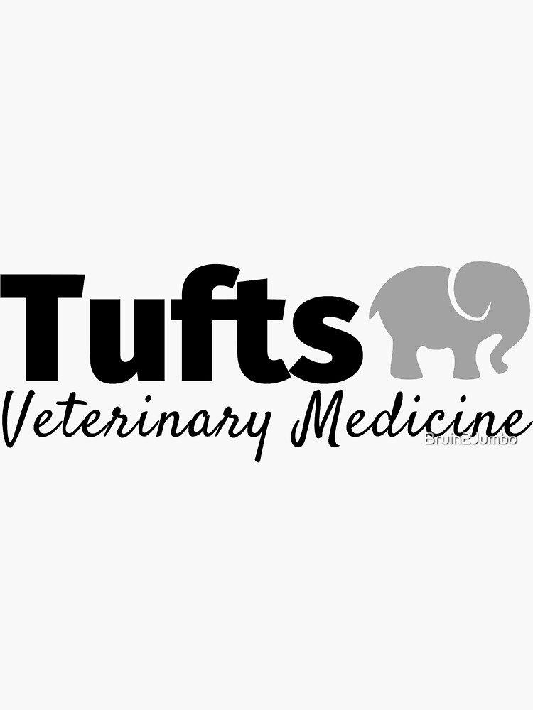 "Tufts Veterinary Medicine" Sticker for Sale by Bruin2Jumbo Redbubble