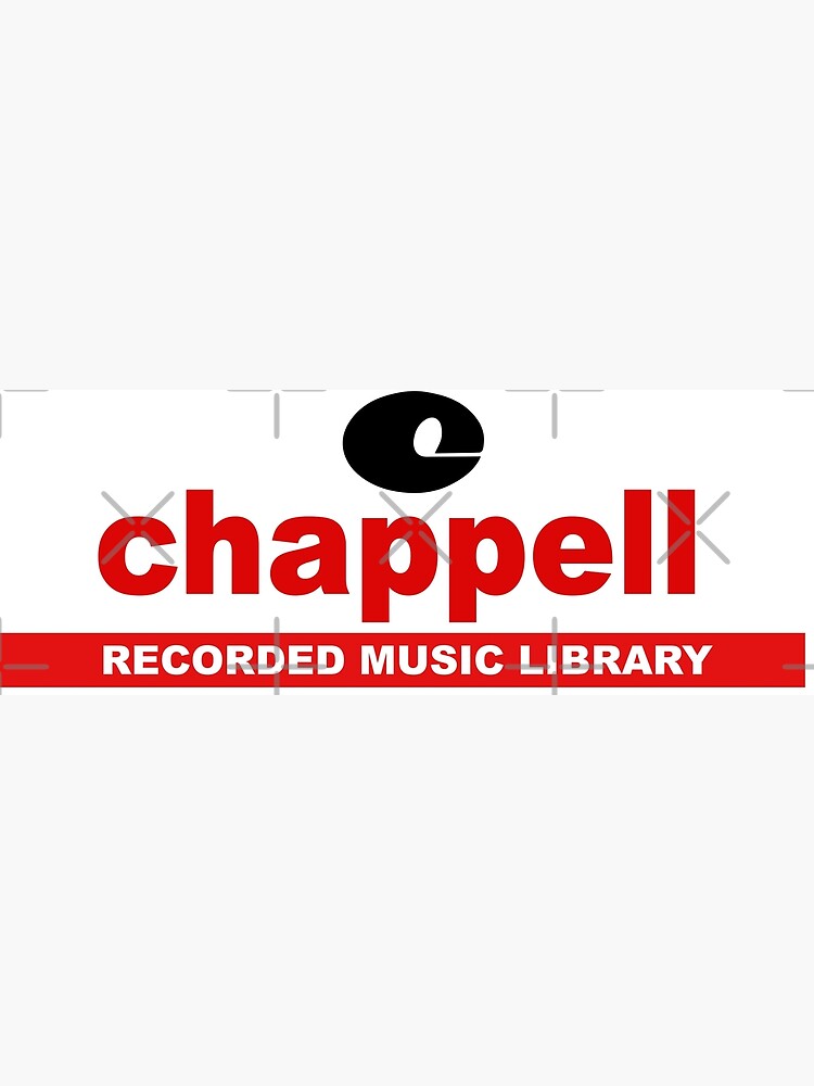 "Chappell Recorded Music Library Logo" Poster for Sale by PEArt Redbubble