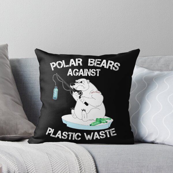 Item preview, Polar Bear Plastic Waste Earth Day 2019 designed and sold by Basti09.