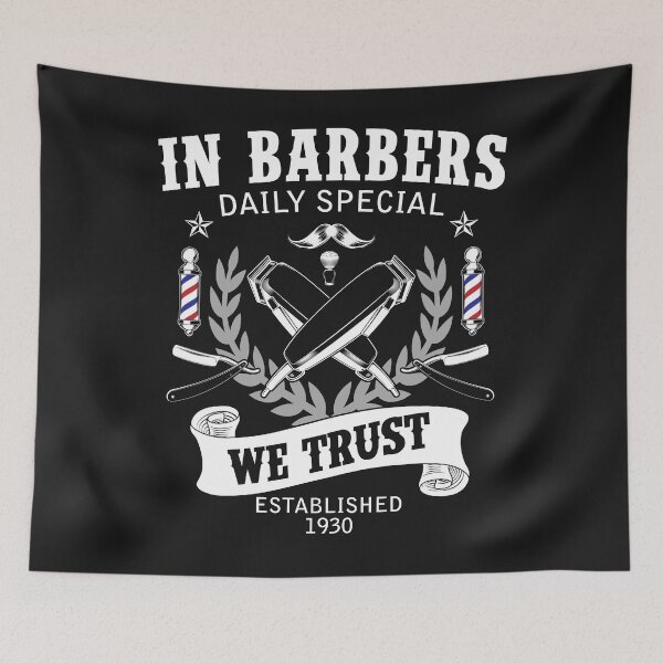 Item preview, In barber's daily special we trust designed and sold by dtino.