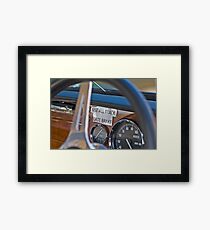 Race Strategy Framed Print