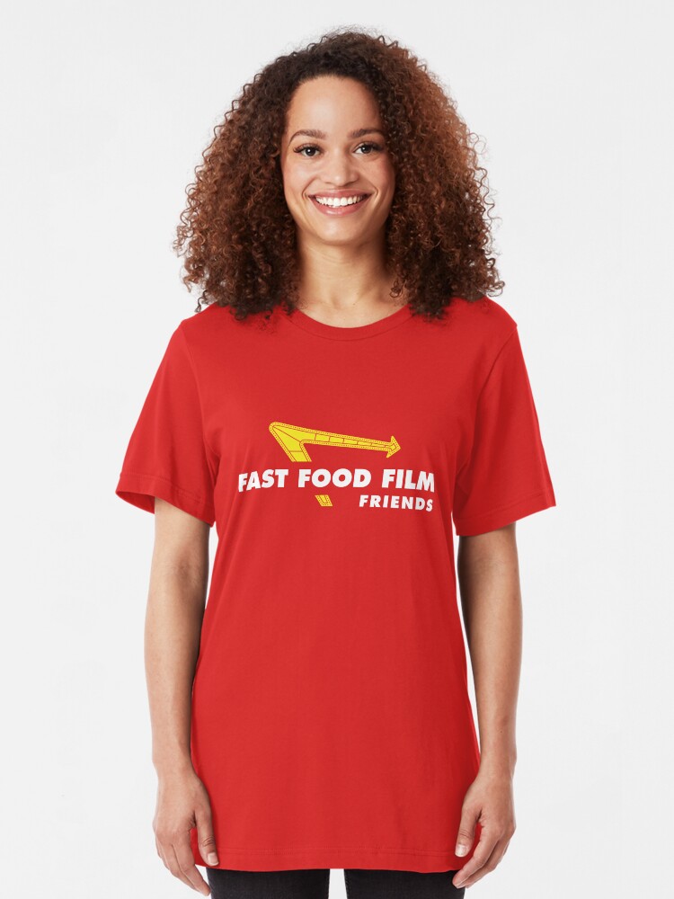 Alternate view of Fast Food Film Friends | Out-N-In Slim Fit T-Shirt