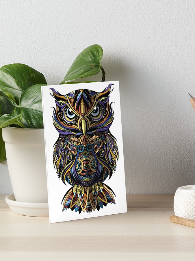 owl」 by TOMOYA｜Artmeter｜暮らしを彩るアートが、きっと見つかる