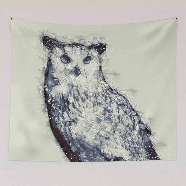 Item preview, Polygonal Eagle Owl designed and sold by 4t4design.