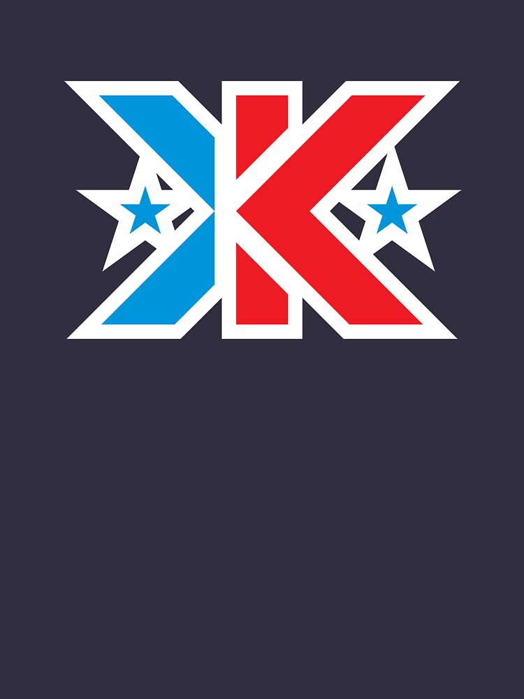 Kinetic Superhero Letter K by DOODL