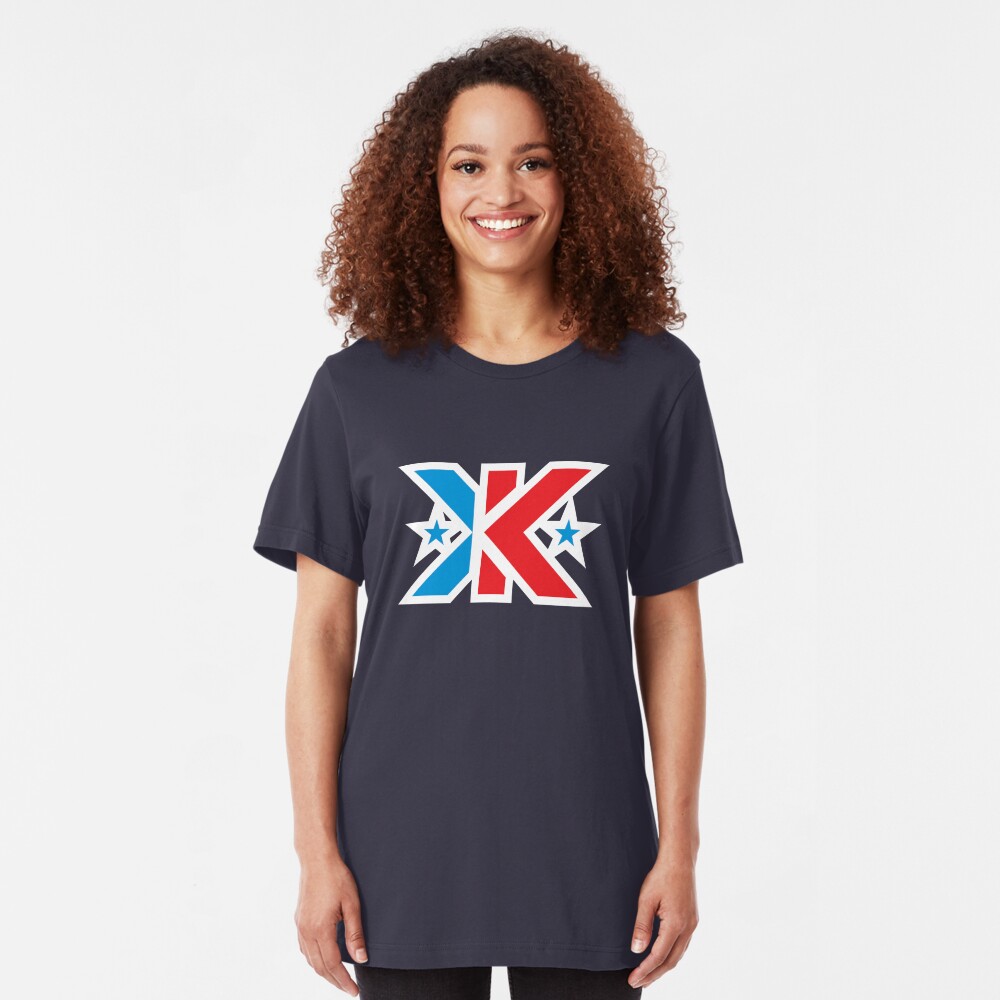 Kinetic Superhero Letter K Slim Fit T-Shirt