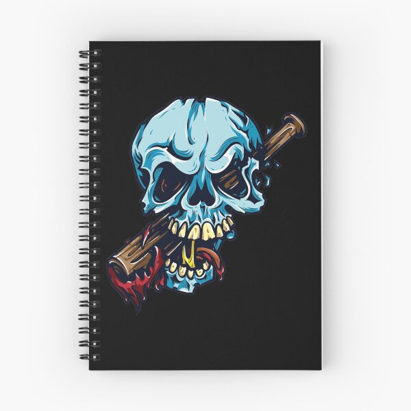 Item preview, Chin Music Baseball Skull Punchout designed and sold by Ding-One.