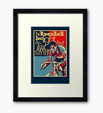Lámina enmarcada Retro Ciclismo Imprimir cartel duro como clavos