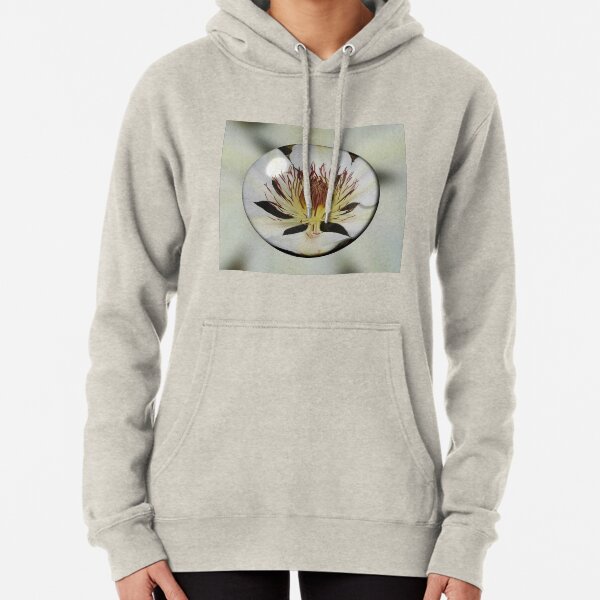 Clematis Henryi in a Bubble Pullover Hoodie
