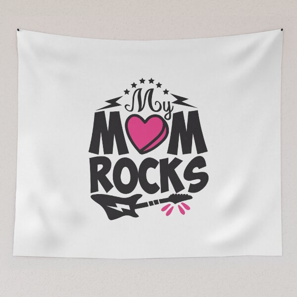 Item preview, My Mom Rocks Mother's Day designed and sold by Ding-One.
