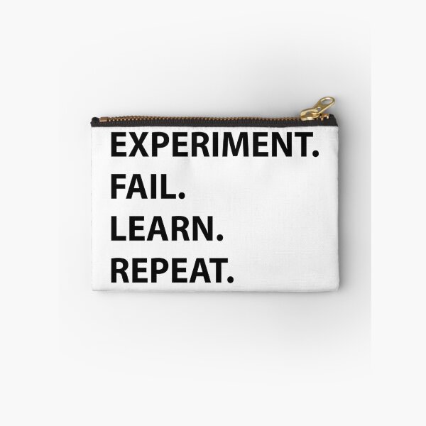 Item preview, Experiment, Fail, Learn, Repeat. designed and sold by Evelyusstuff.