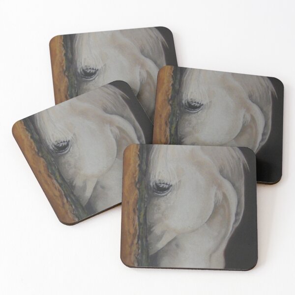 Item preview, Shy White Horse designed and sold by angipangi7.