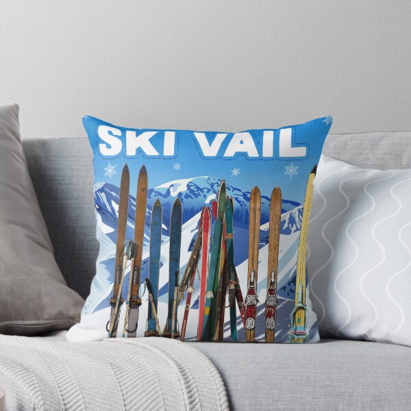Item preview, Vintage-Style Ski Vail Travel Poster designed and sold by travelwitheric.