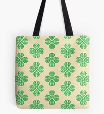 Traditional Celtic Shamrock Tote Bag