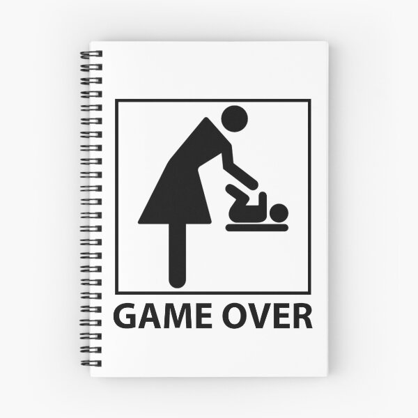 Item preview, Game Over New Baby for Parent Mother designed and sold by Evelyusstuff.
