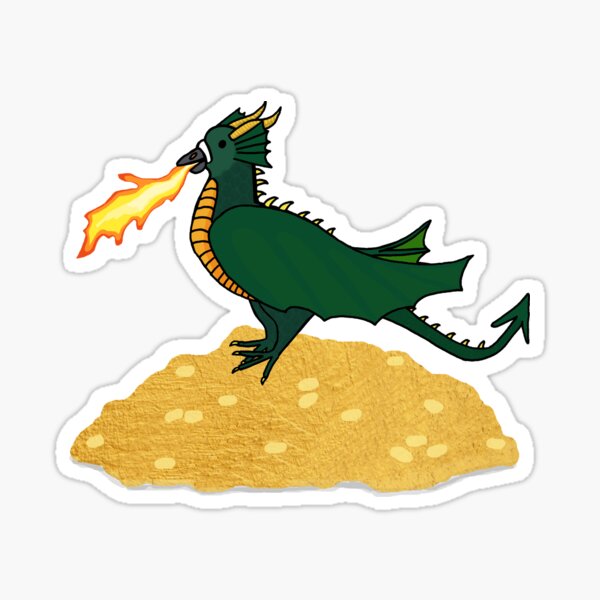 Fred the Pigeon Dragon Coosplay Sticker Sticker